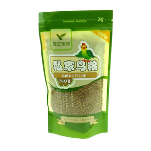 保健品-茵它宠物 鸟类食品 画眉鸟专用饲料 鸟粮250g批发采