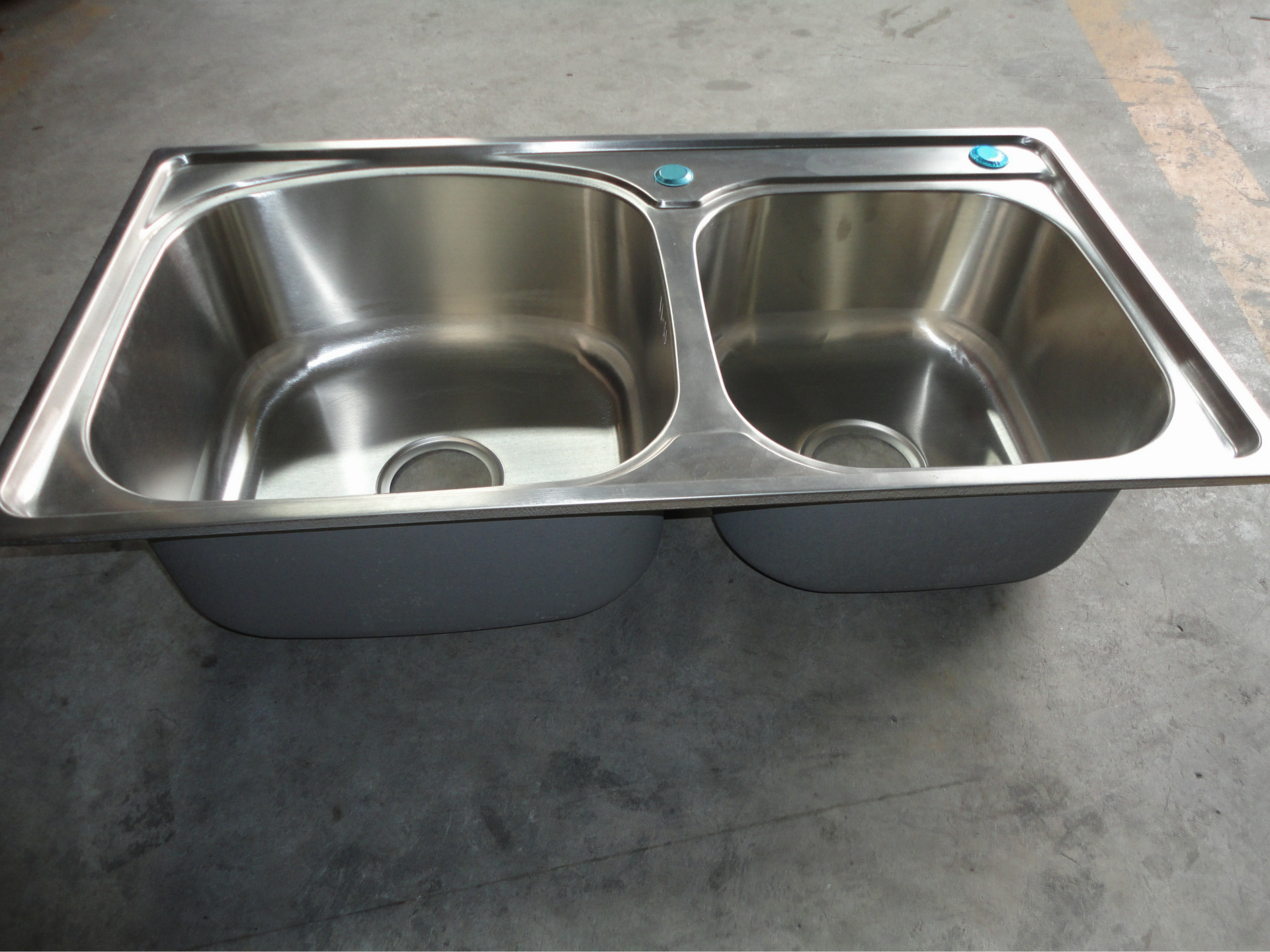 304不锈钢连体盆洗菜盆洗涤槽洗手盆su8043