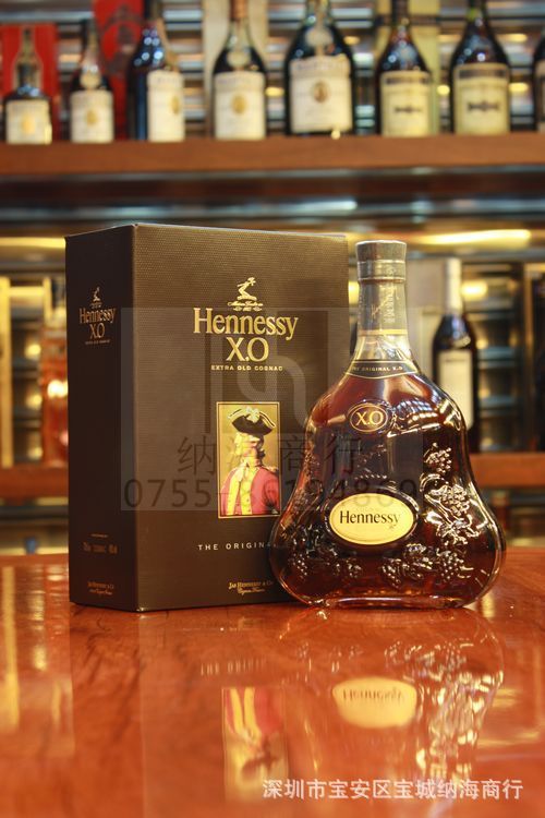 陈年老酒 法国老洋酒批发 2010年 干邑白兰地 轩尼诗 黑金盒xo
