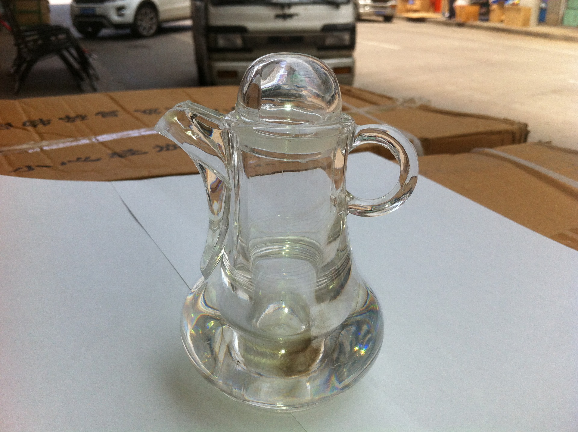 亚克力透明油壶|调味壶