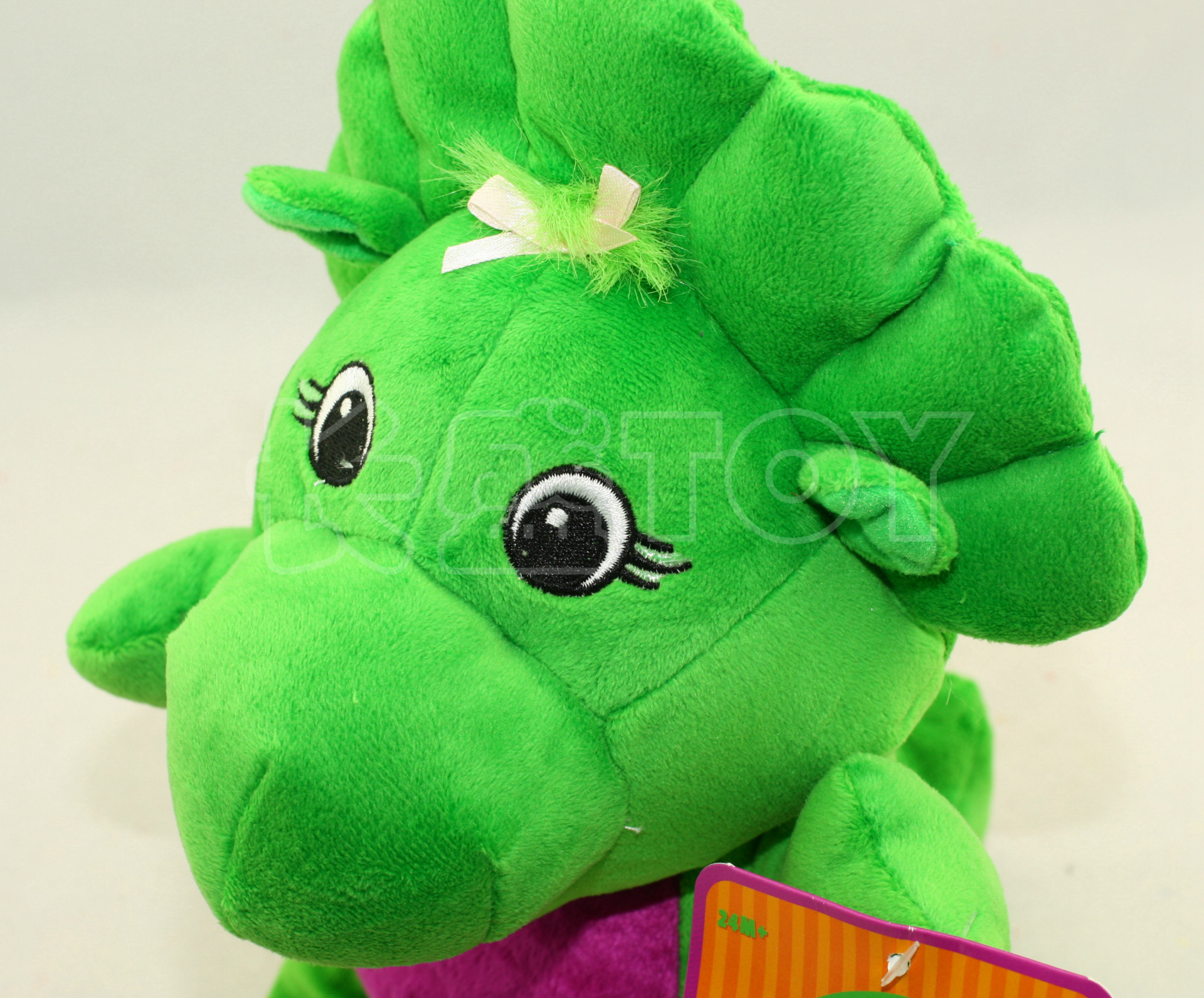 圣诞节备货barney会唱歌班尼紫色小恐龙毛绒玩具公仔