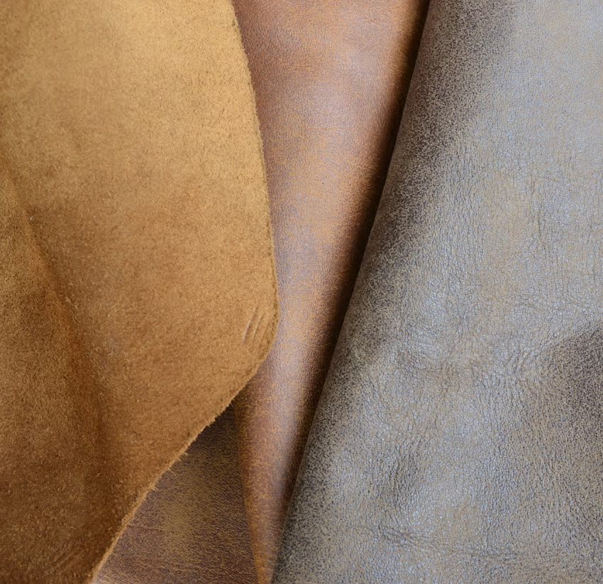 特价销售西部牛仔风格爆裂疯马头层牛皮