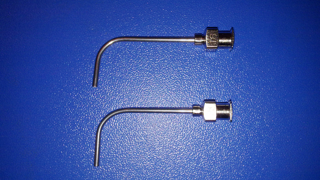 月无声弯角针头 点胶针头