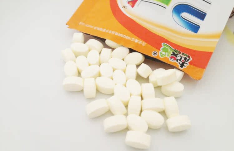 起来蛙25小时无糖薄荷糖坚实型压片糖果一盒16g12包