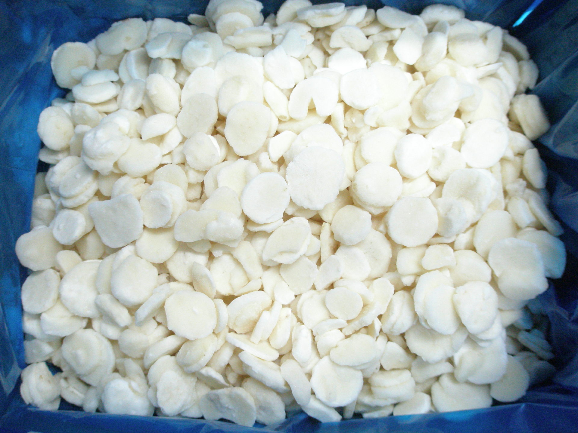 厂家直销批发独立包装供应绿色健康优质蔬菜蒸煮速冻马蹄片厚5mm