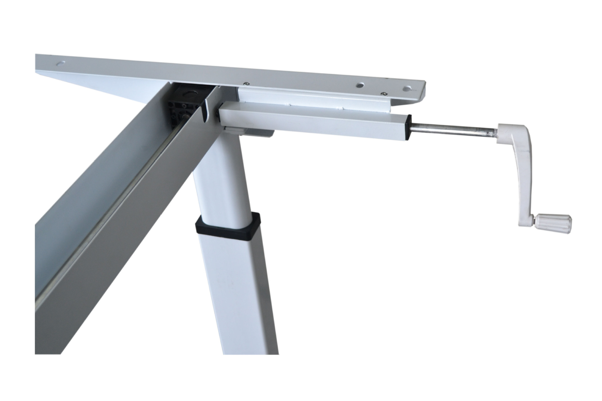 手摇升降办公桌3