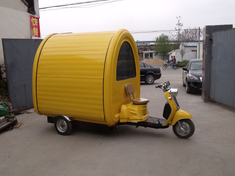 电动三轮餐车无烟环保节能