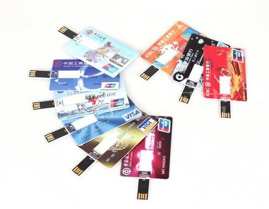 厂家供应名片u盘广告礼品 礼品u盘 卡片u盘 促销礼品 可定做logo