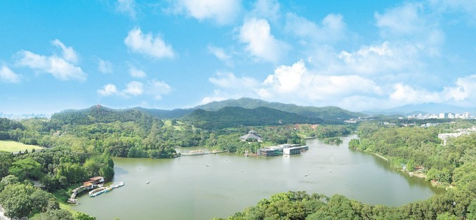 暢遊廣州麓湖公園