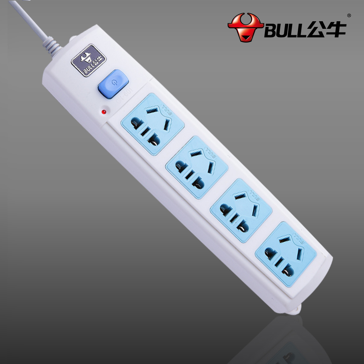 公牛插座接线板插排插线板拖线板插板1.8/3米gn-601x