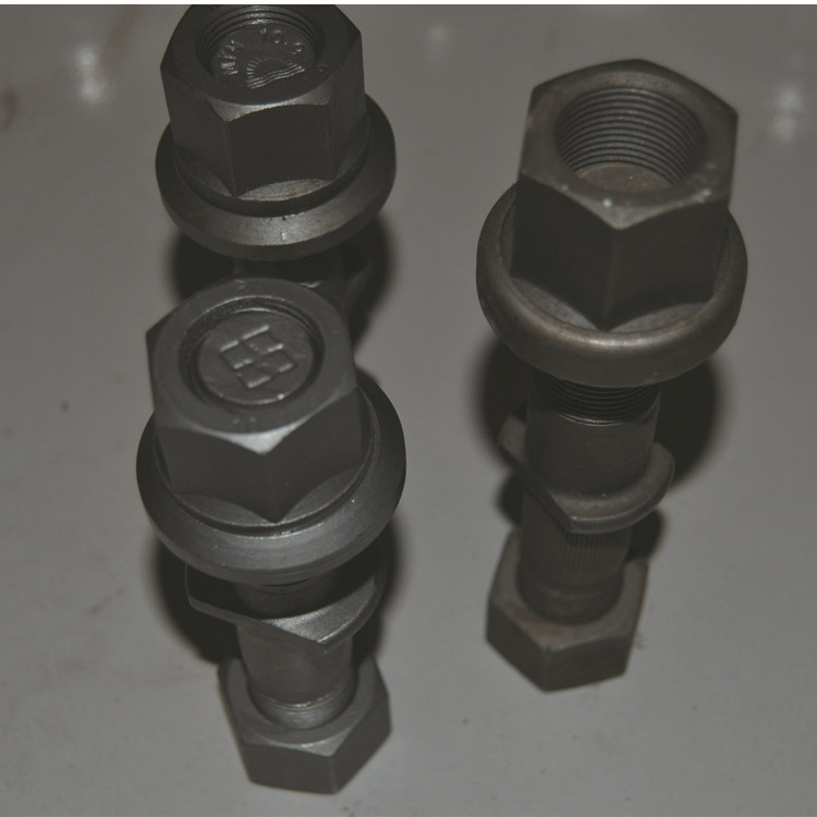 机械工业用紧固件大六角螺栓连接件磷化高强度螺栓连接件定制