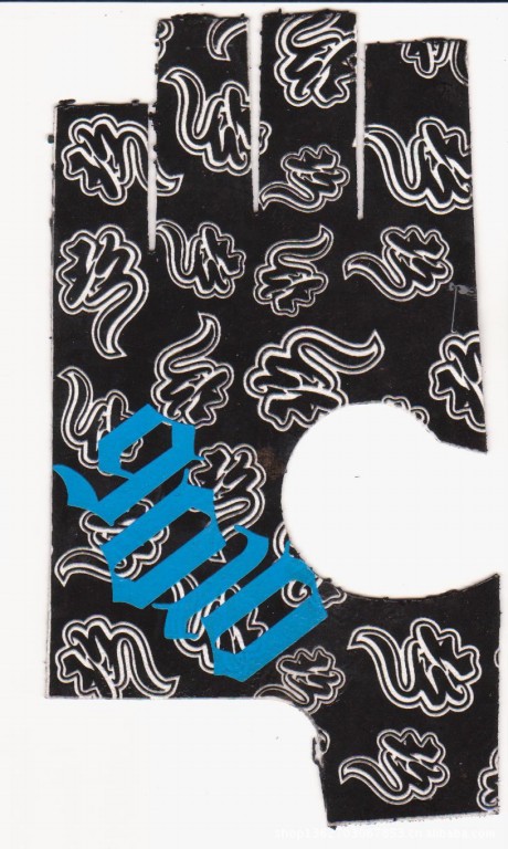 布料滴胶 手套印刷硅胶印花防滑图片_15