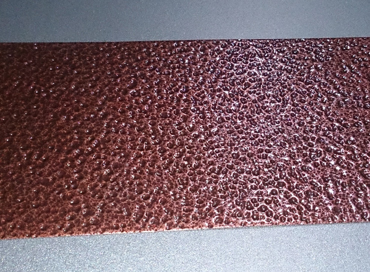 精细化学品粉末涂料爆花纹红铜色
