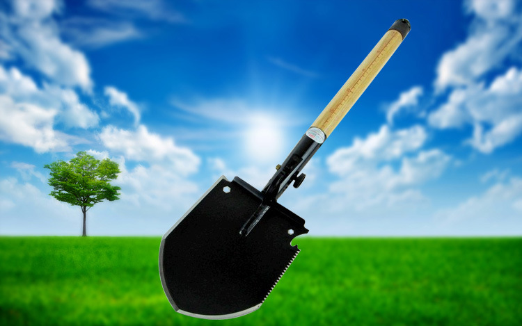 户外野营工兵铲 万能军锹 多功能折叠铲子 第5带兵工锹