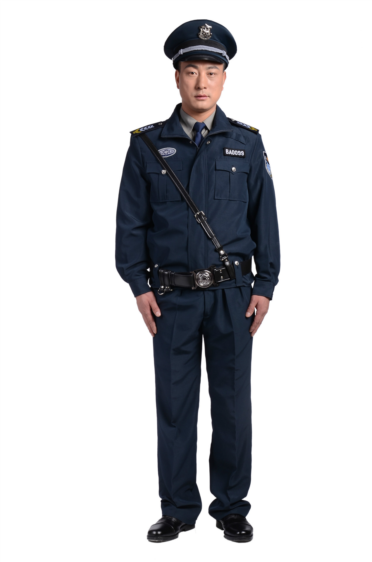 保安服装春秋冬西服全套物业小区酒店保安工作制服厂家直销