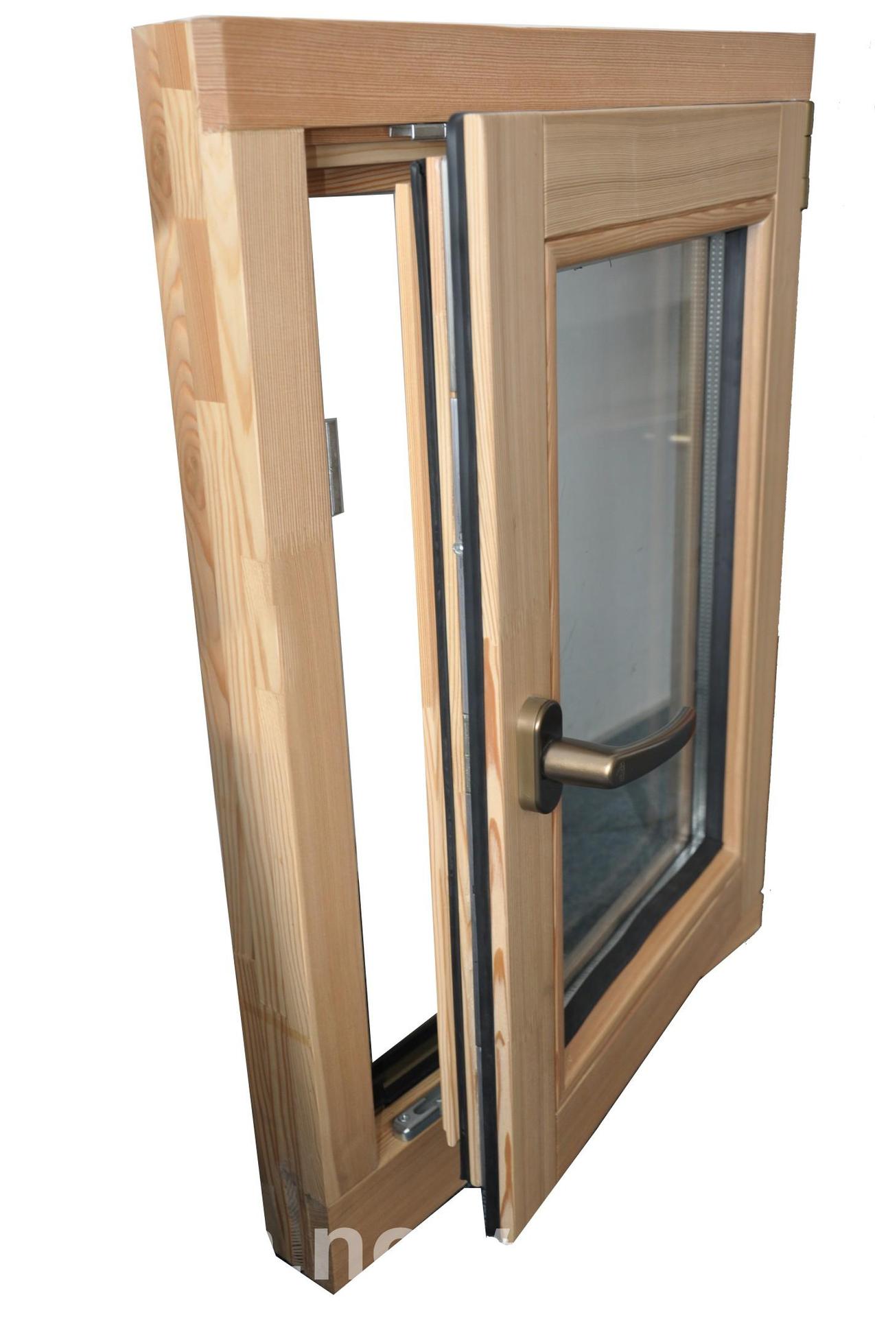 专业厂家生产 高档实木平开门窗 美国进口红橡