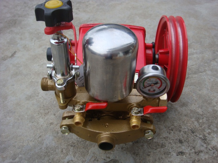 全铜泵头hm60型三缸柱塞泵/农用高压机动喷雾器打药机/高压喷雾器