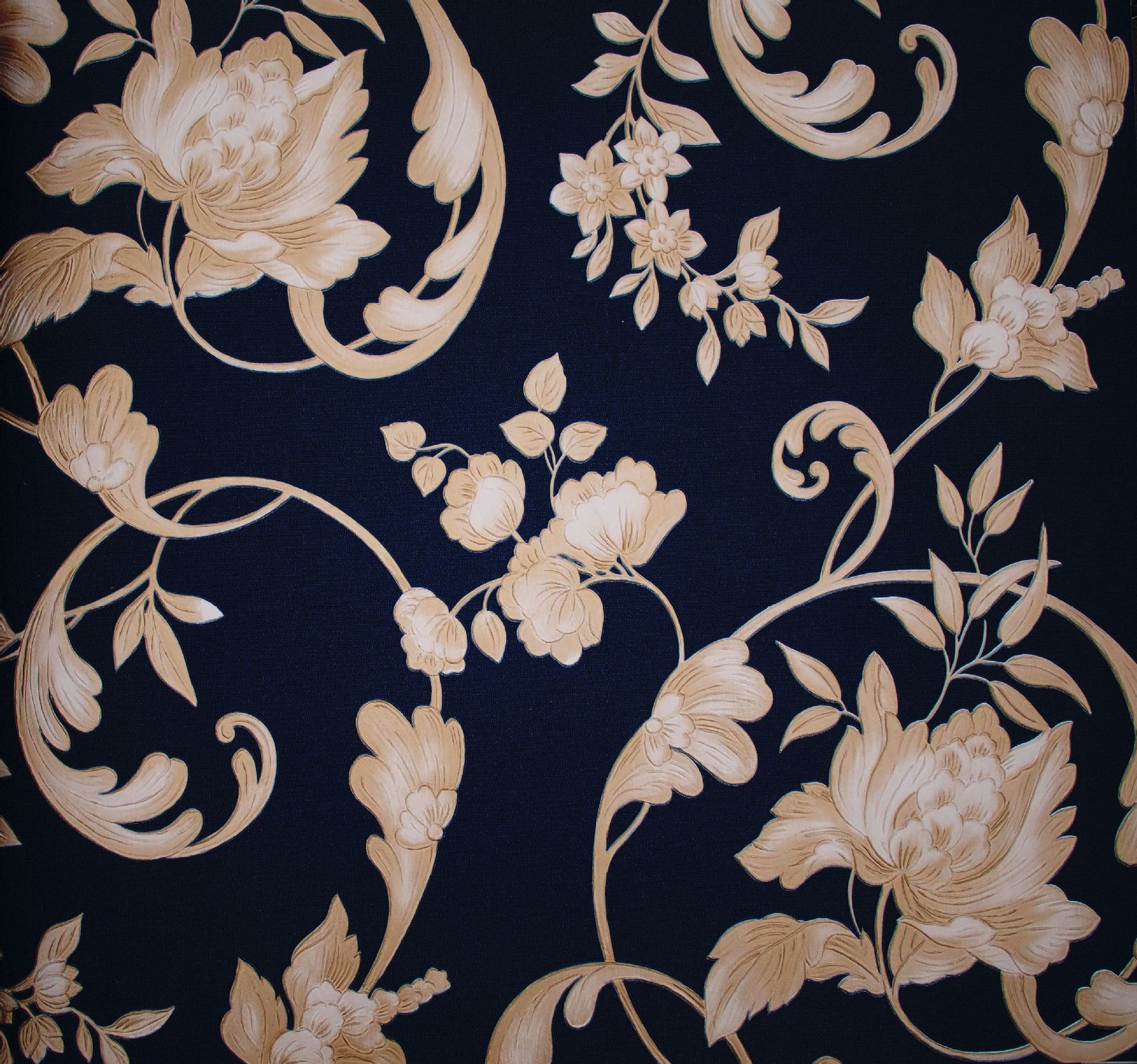 欧式现代客厅卧室高档pvc墙纸壁纸一卷批发零售非自贴