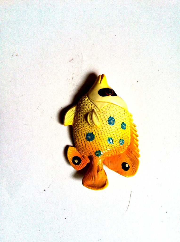 低价批发树脂鱼型贴 创意动物工艺品 卡通鱼工艺品