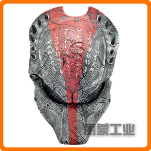 真人cs cosplay 酷气 铁血战士 "狼面 2.5" 面具 高强度防护