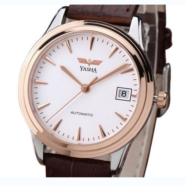 《供应》瑞士正品雅莎手表男士手表精钢防水男表全自动机械表真