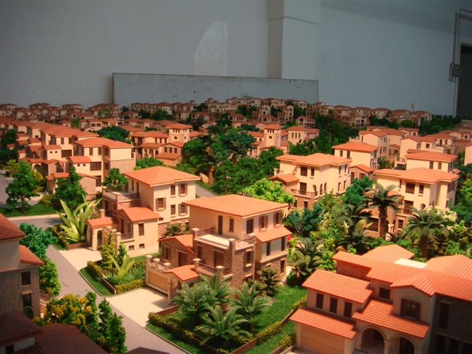 别墅沙盘模型