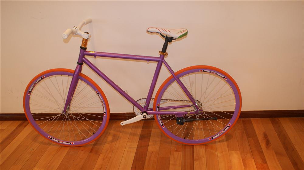 交通运输设备 非机动车 自行车 高碳钢死飞车山地车公路车倒骑倒刹