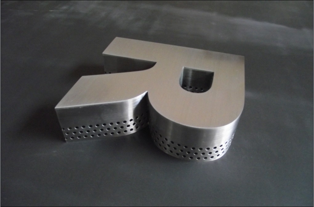 不锈钢网孔字加工/定制/制作/背打光字/不锈钢拉丝字/精品字图片_11