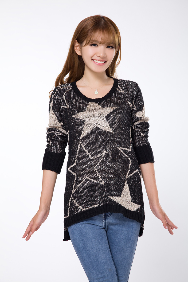 精品女装毛衣 线衣 女士针织衫 女人秋冬款