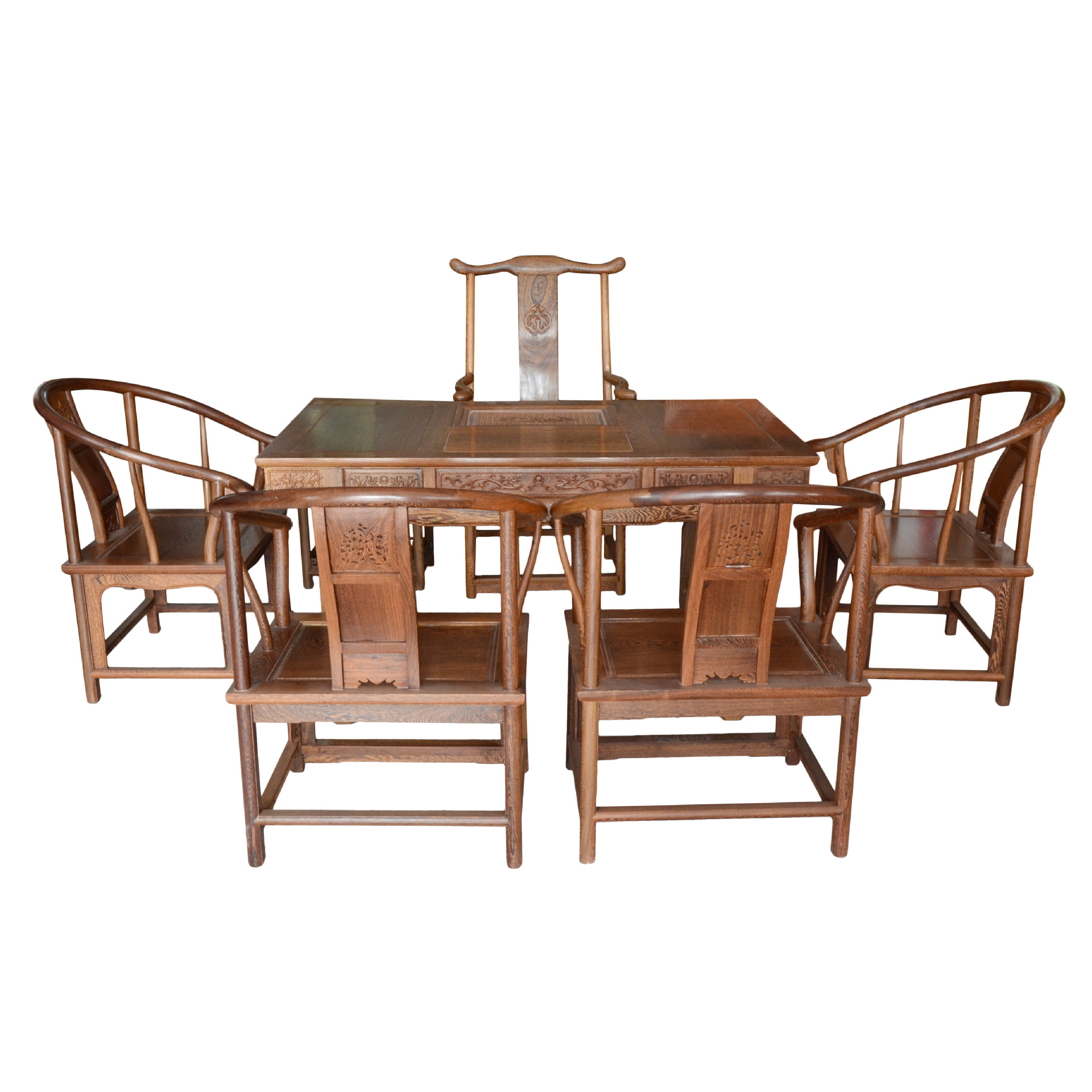 福建莆田【东煌古典家具】厂家直销 古典家具圈椅泡茶桌7件套价格