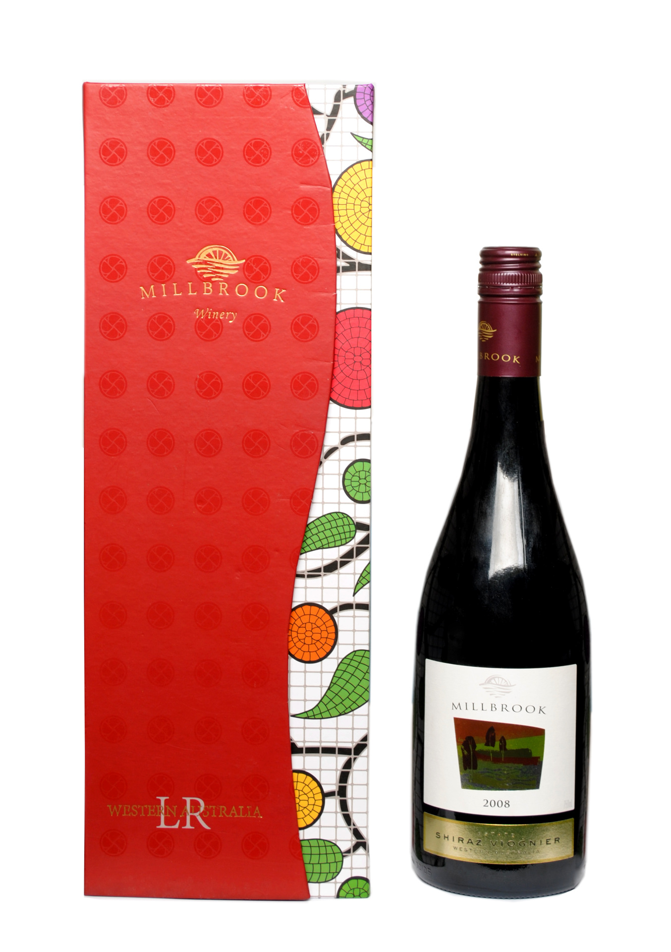millbrook/米尔布鲁克 2008西拉/维欧尼干红葡萄酒单只礼盒