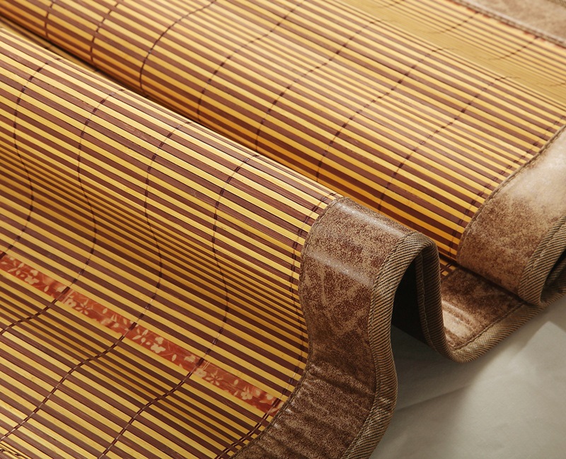 批发供应 单人双人竹凉席 水立方精密度竹席 夏季竹制凉席