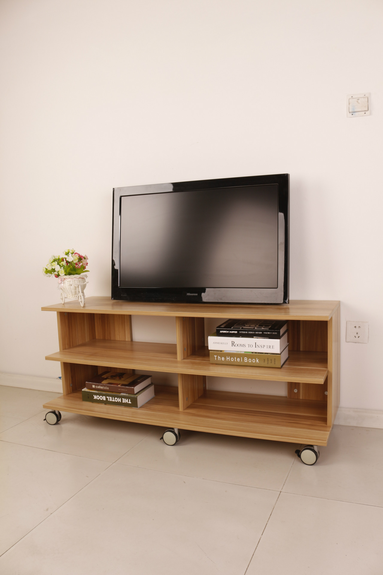 美居世家移动电视柜地柜厅柜1.2米现代简约客厅家具