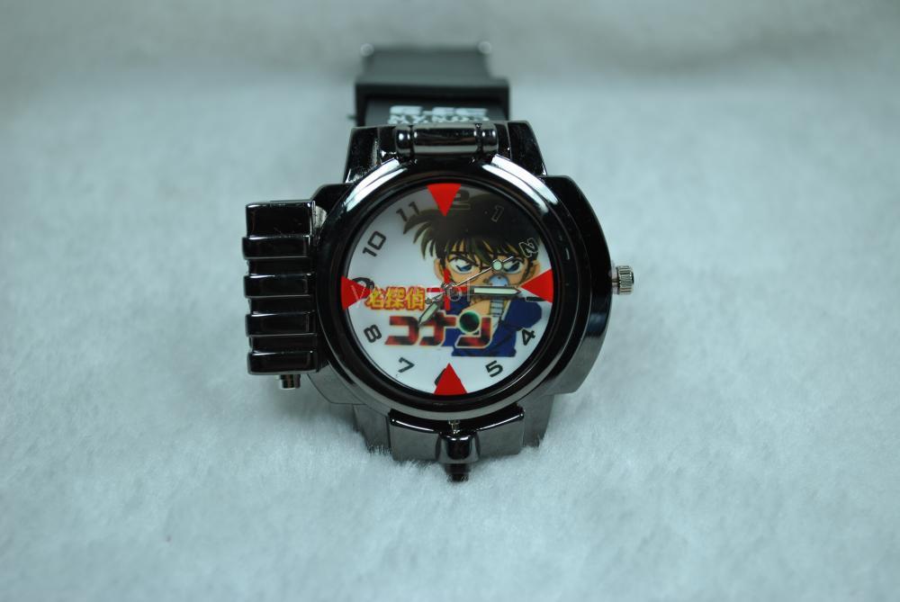 柯南激光表 柯南发光手表 名侦探柯南表 厂家直销批发