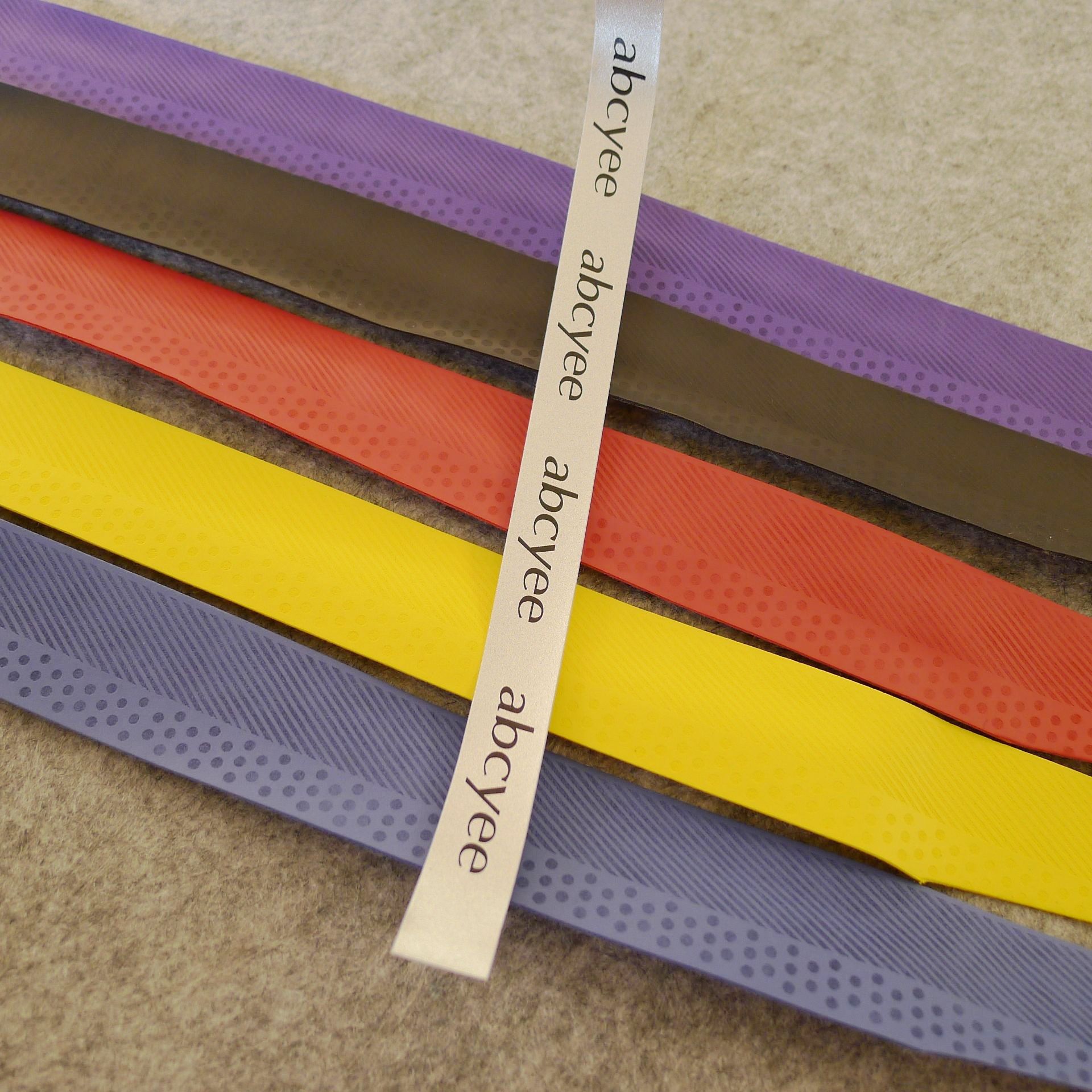 abcyee干性斜面压点eva龙骨手胶吸汗带手胶