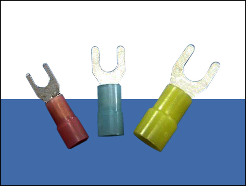 尼龙叉形预绝端头 叉形端子 tu-jtk 冷压端子