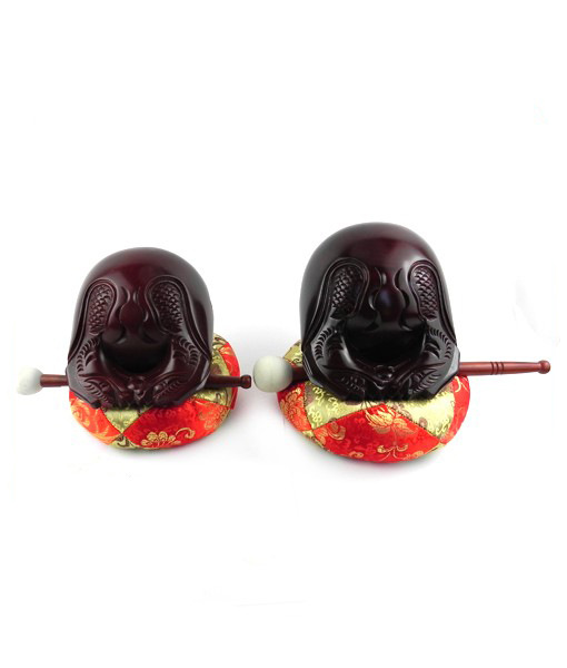 2寸(13cm)木雕木鱼声音清脆