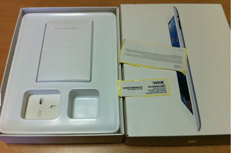 苹果ipad4 包装盒 ipad 平板 包装盒子 电脑展示盒子 黑色 白色