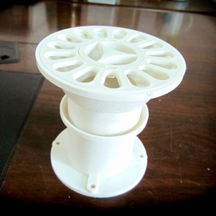 pvc预埋地漏/穿层地漏/防水地漏 阳台预埋地漏 dn50