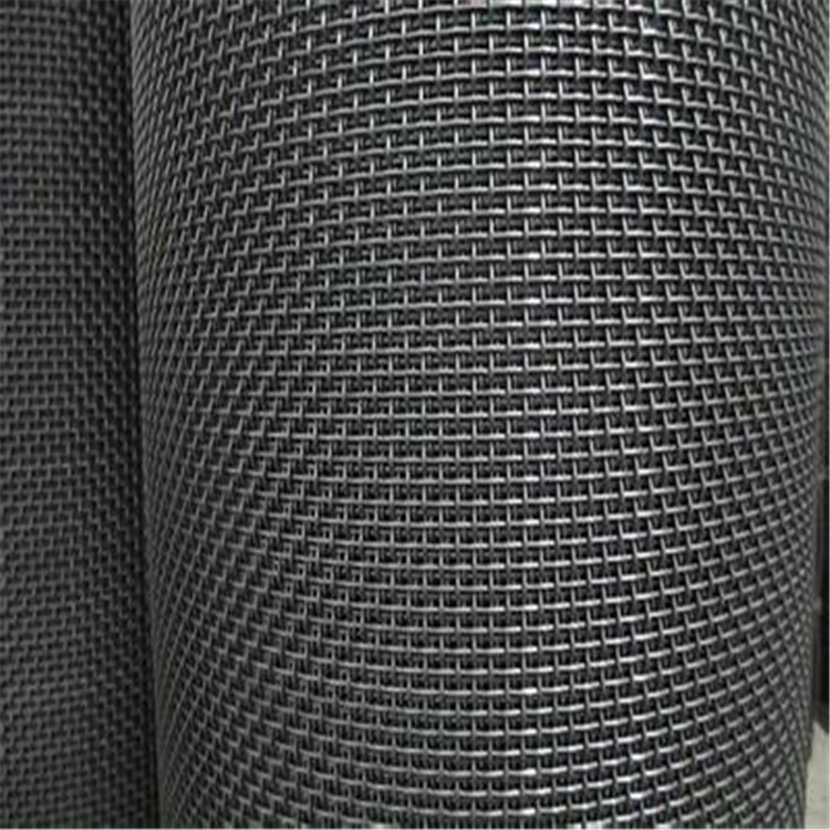 厂家批发 钢丝轧花网 黑钢轧花网 加工定做 黑钢轧花网价格