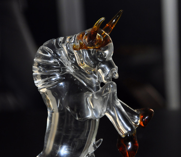 水晶牛摆件 豪气冲天 家居装饰品 办公摆设 礼品 工艺品a