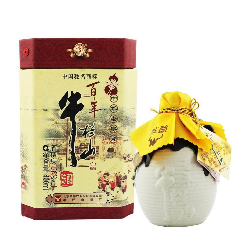 供应36°牛栏山百年400ml(整箱包邮,假一赔十)
