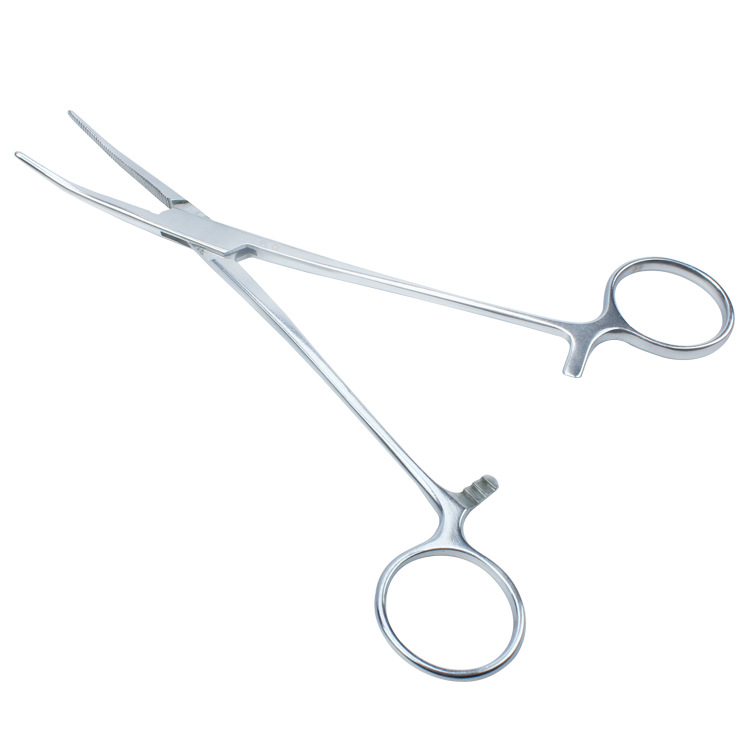 【厂家直销】不锈钢纱布剪 医疗剪刀 精细医学手术止血钳 订购