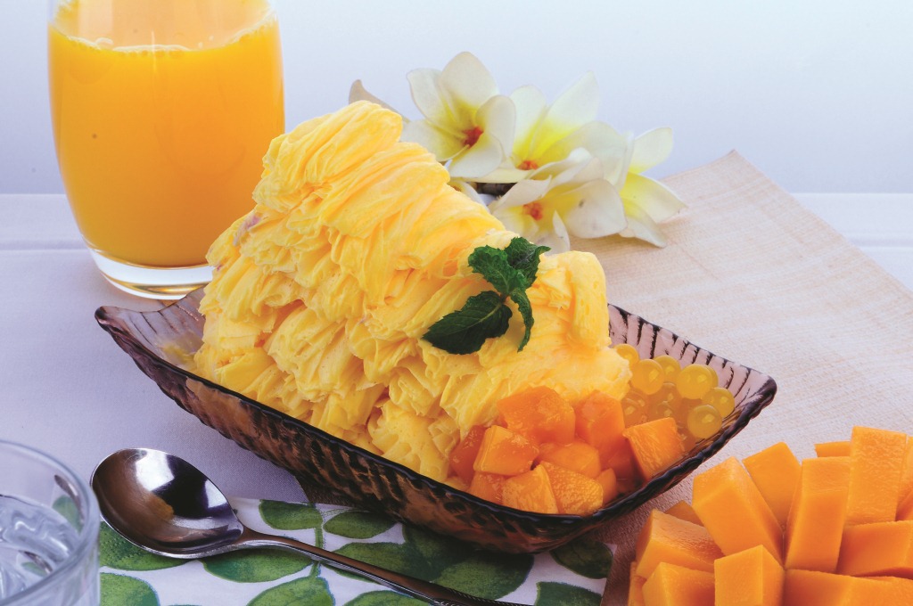 【绵绵冰粉 刨冰机专用原料冰砖粉 绵绵冰机专用粉 哈密瓜味冰粉】