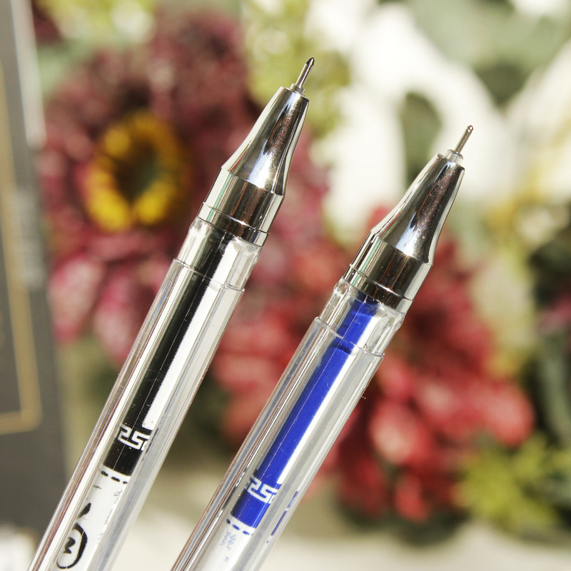 天卓新品31037自信能赢励志中性笔 0.5mm韩版签字笔 碳素笔