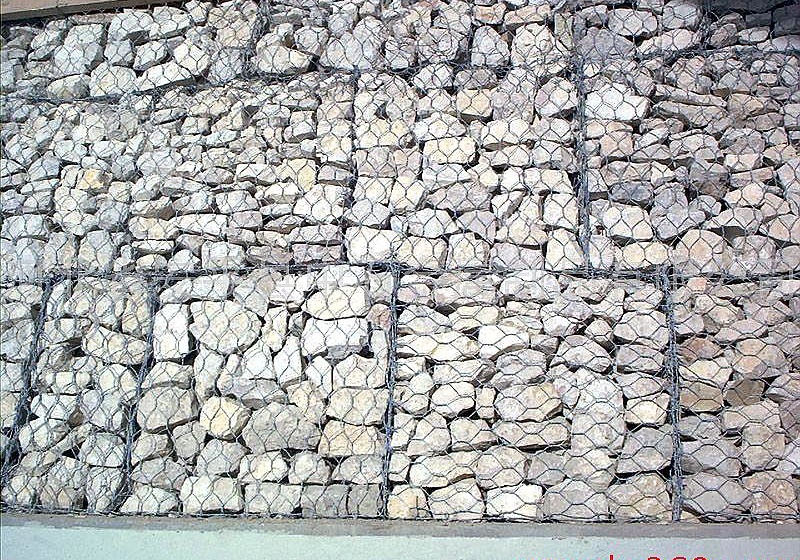 防止水土流失热镀锌石笼网箱,固土结构用的格宾网笼,金属丝笼子