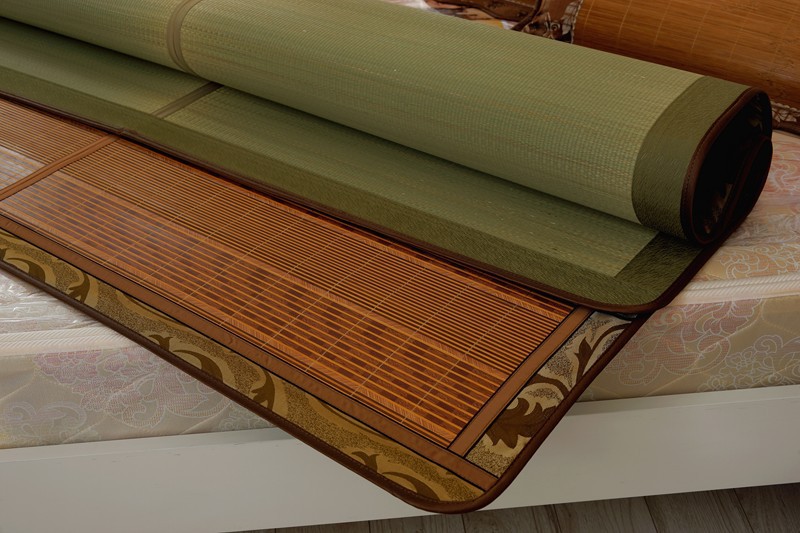 【小庭院玉竹绿草席】价格,厂家,图片,凉席,东阳市画水小庭院家居用品