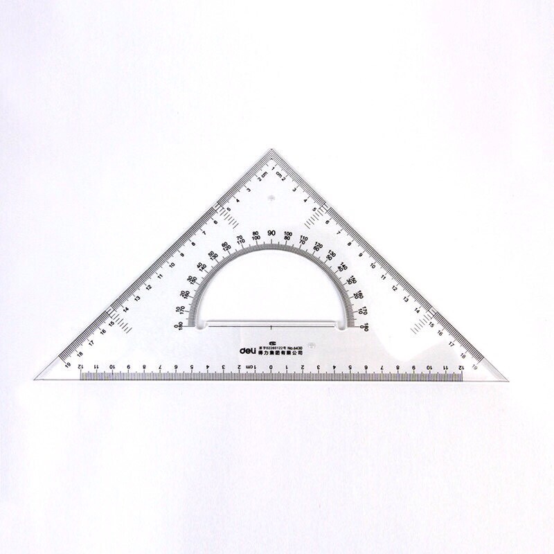  上一个 下一个>   名称: 斜边三角形     品牌: 得力         货号