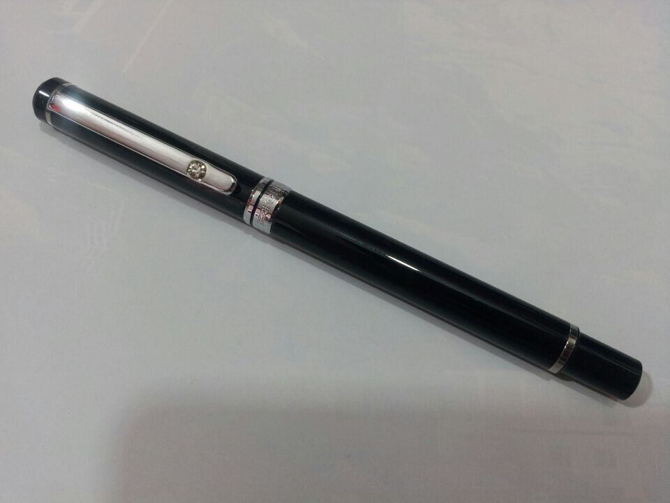 英雄钢笔湖南总代理 批发供应正品英雄9628黑漆铱金钢笔|半明尖