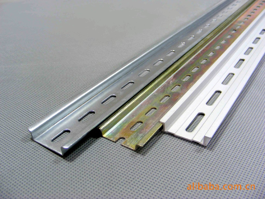 国标35宽*7.5高*1.0厚 接触器导轨 u型钢质卡轨 dz47导轨